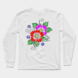 flower Long Sleeve T-Shirt